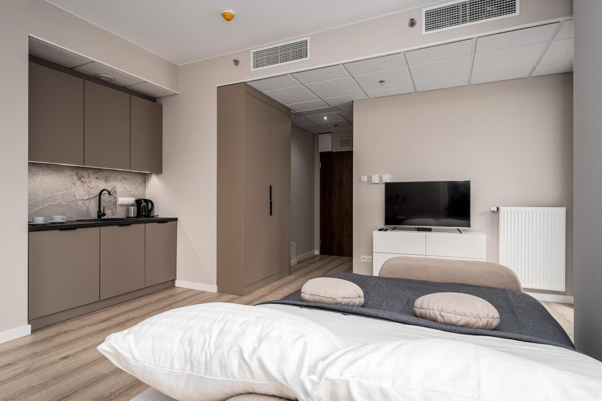 Apartamenty Dla Wszystkich Kasprzaka 29 Varsóvia Exterior foto